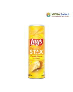 Snack Khoai Tây Lays Stax Tự Nhiên Lon 150g