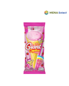 Bánh Ốc Quế Glico Caplico Dâu Gói 27g