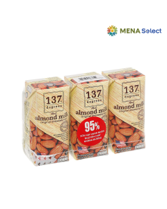 Sữa Hạt 137 Degrees Hạnh Nhân 180mlx3
