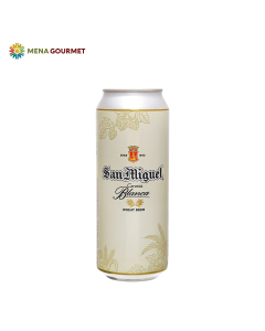 Bia San Miguel Cerveza Blanca 5.4% Lon 490ml
