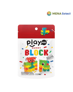 Kẹo Dẻo Xếp Hình Playmore Gói 64g