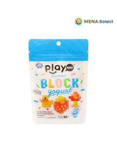 Kẹo Dẻo Xếp Hình Sữa Chua Playmore Gói 64g