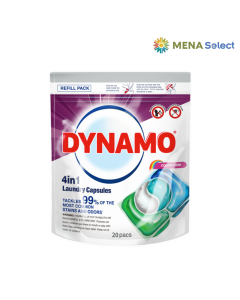 Túi 20 Viên Giặt Xả Dynamo 4in1 Color Care