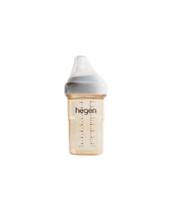 Bình Sữa Hegen PPSU 240ml Núm Ti 3-6M Trắng