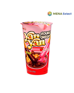 Bánh Meiji Yan Yan Double Cream ly 44g
