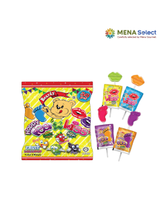 Kẹo Mút Beardy Pop Happy Feet Kiss Gói 400g