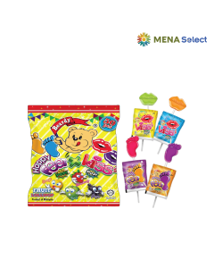 Kẹo Mút Beardy Pop Happy Feet Kiss Gói 400g