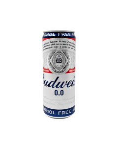 Bia Budweiser Zero Lon 330ml