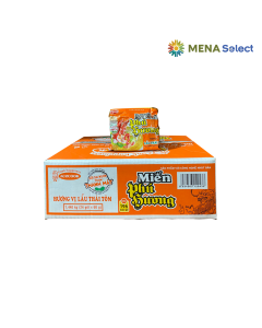 Thùng 24 Gói Miến Phú Hương Lẩu Thái 60g