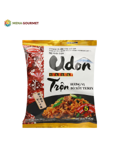 Mì Udon Teriyaki Sưkisưki Bò Sốt Gói 82g