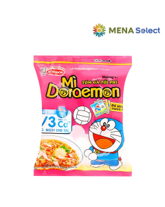 Mì Doraemon Tôm Gà Tỏi Phi Gói 63g