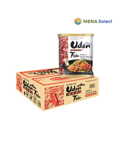 Mì Udon trộn Sưki Sưki vị bò xốt Teriyaki thùng 24 gói x 82g