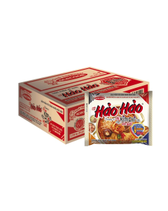 Thùng 30 Mì Lẩu Kim Chi Hàn Quốc Hảo Hảo Gói 75g