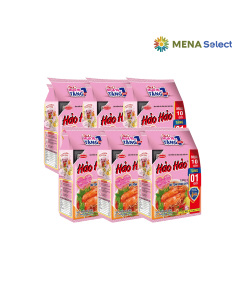 Thùng 6 Lốc Mì Hảo Hảo Tôm Chua Cay 11 Gói x 75g
