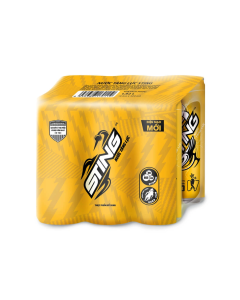 Lốc 6 Lon Nước Tăng Lực Sting Vàng 320ml