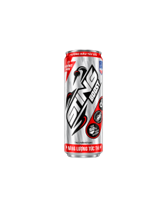Nước tăng lực Sting Boost vị dâu giảm đường lon 320ml