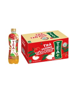 Trà ô long Tea+ Plus vị táo Fuji thùng 24 chai x 450ml