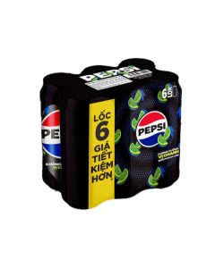 Lốc 6 Lon Nước Ngọt Pepsi Chanh Zero 320ml