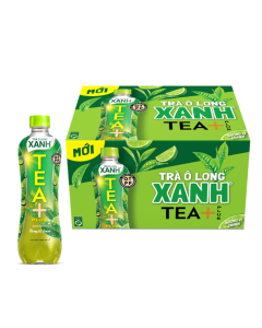 Thùng 12 Chai Trà Ô Long Xanh Tea Plus 1L