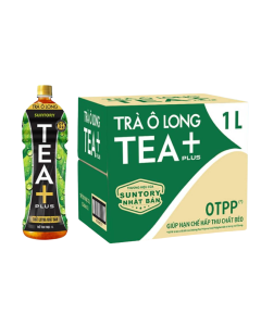 Thùng 12 Chai Trà Ô Long Tea Plus 1L