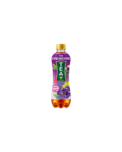 Trà ô long Tea+ Plus vị nho Kyoho chai 450ml