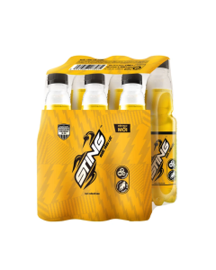 Lốc 6 Chai Nước Tăng Lực Sting Vàng 330ml