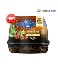 Sáp Thơm Pure Air Đuổi Muỗi Cà Phê 180g