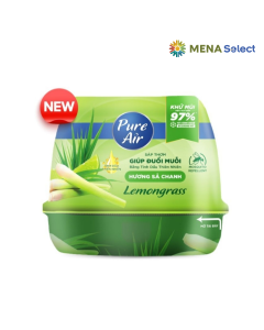 Sáp Thơm Pure Air Đuổi Muỗi Sả Chanh 180g