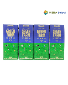Sữa Tươi Tiệt Trùng Ít Đường Green Farm Lốc 4x180ml