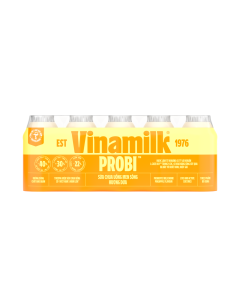 Sữa Chua Uống Men Sống Probi Hương Dứa Vinamilk Lốc 5x65ml