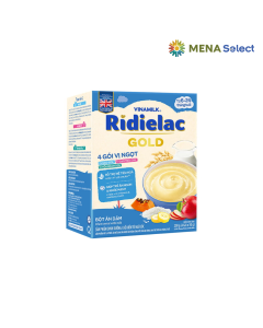 Bột Ăn Dặm 4 G&oacute;i Vị Ngọt Ridielac Hộp 200g