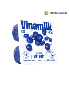 Lốc 4 Hộp Sữa Chua Việt Quốc Ít Đường Vinamilk 100g