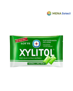Gum Xylitol Chanh Bạc Hà Không Đường Vỉ 11.6 g