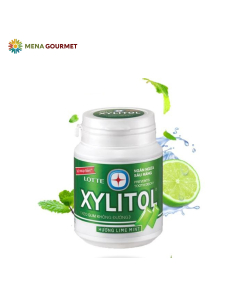 Gum Xylitol Chanh Bạc Hà Không Đường Gói 55.1g