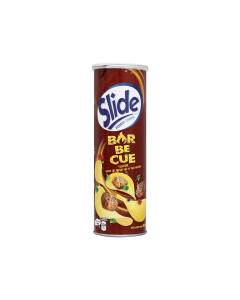 Snack Khoai Tây Slide Thịt Nướng Lon 90g