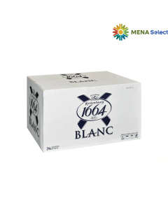 Thùng 24 Chai Bia 1664 Blanc 330ml