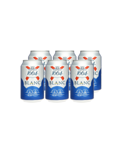 Bia Kronenbourg 1664 Blanc lốc 6 lon x 330ml