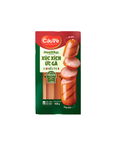 Xúc xích ức gà Cầu Tre Healthy kiểu Ý gói 450g