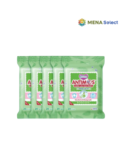 Khăn Ướt Bobby Lau Xua Muỗi Gói 20 Tờ