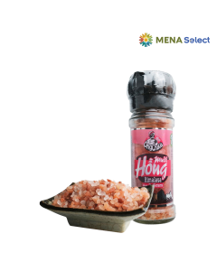Muối Hồng Himalaya Ông Chà Và Cối Xay Hũ Thủy Tinh 100g