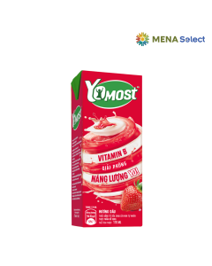 Lốc 4 Hộp Sữa Chua Uống Hương D&acirc;u Yomost 170ml