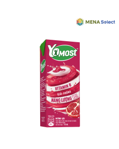 Lốc 4 Hộp Sữa Chua Uống Hương Lựu Yomost Hộp 170ml