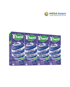 Lốc 4 Hộp Sữa Chua Uống Yomost Bạc H&agrave; Việt Quất 170ml