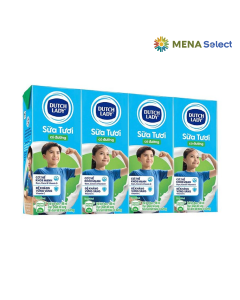 Sữa Tươi Tiệt Trùng Có Đường Dutch Lady Hộp 180mlx4