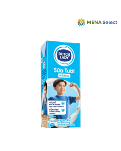 Sữa Tươi Tiệt Trùng Dutch Lady Ít Đường 180ml