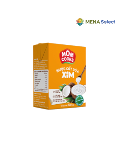 Nước Cốt Dừa Tươi MomCooks Hộp Giấy 200ml