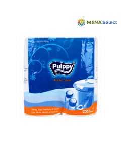 Khăn giấy đa năng Pulppy lốc 2 cuộn