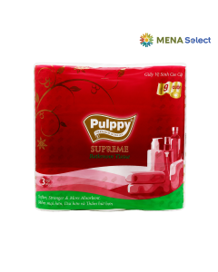 Giấy vệ sinh Pulppy Supreme 3 lớp lốc 9 cuộn