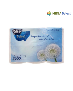 Giấy lụa Pulppy Velvet không mùi lốc 6 cuộn