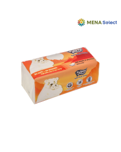 Khăn giấy rút Pulppy Polar Bear gói 250 tờ